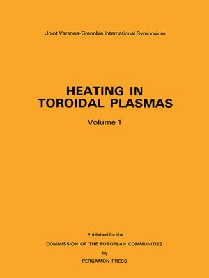 cover image of Heating in Toroidal Plasmas